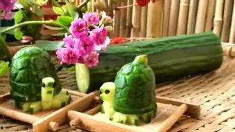 小乌龟吃瓜图片,小乌龟的夏日瓜果盛宴